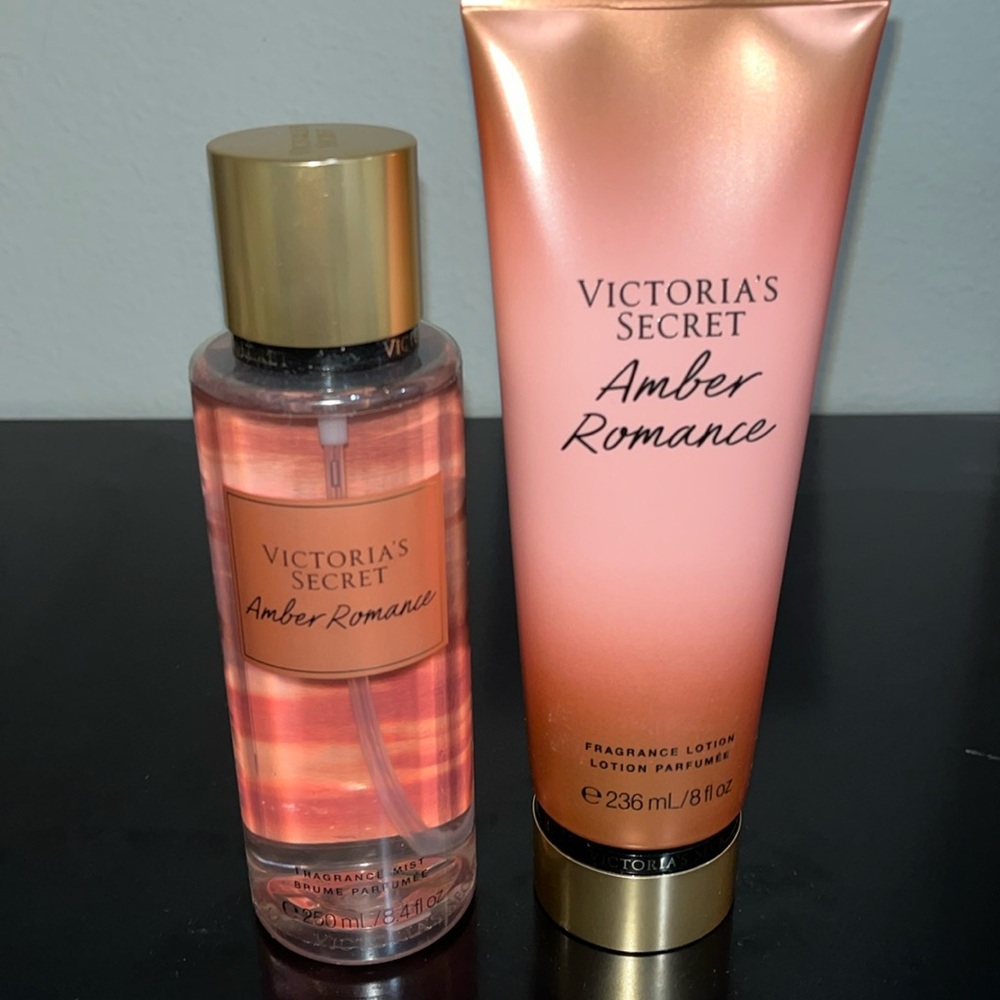Victoria’s Secret Amber Romance Mist and Lotion